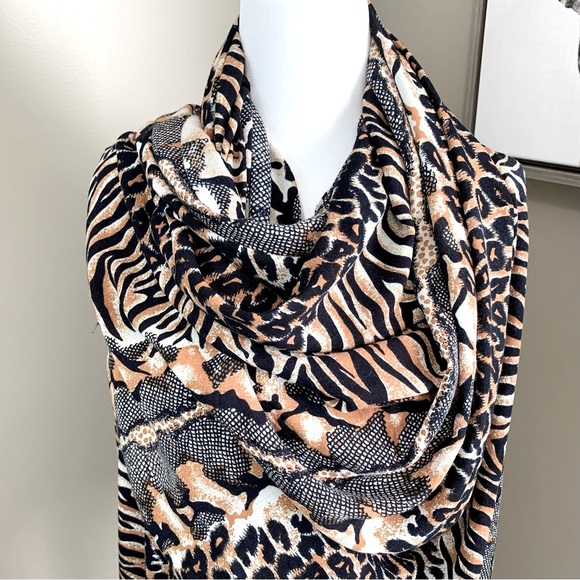 Vintage Pareos Etc Animal Print Beach Cover-Up - Picture 4 of 6